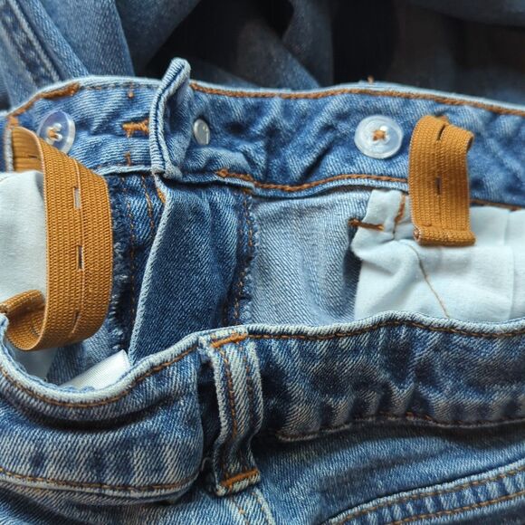 Carhartt Straight Leg Boys Kids Jeans 14 Blue Denim Adjustable Waist - Picture 7 of 7